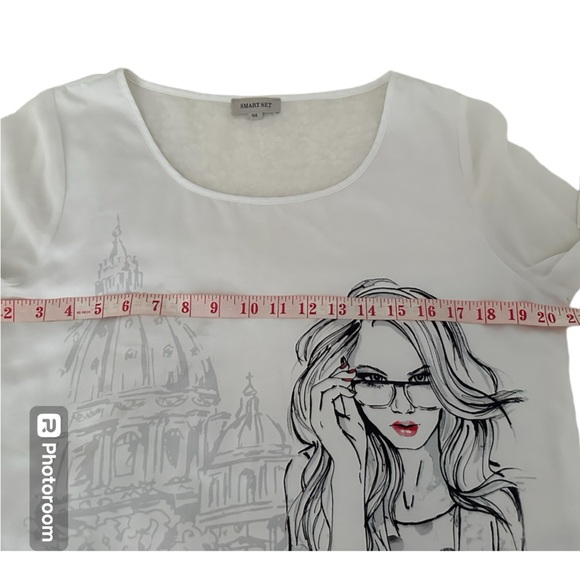 Smart Set top. Large. - Picture 3 of 4